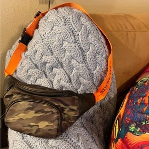 Camouflaged Fanny Pack